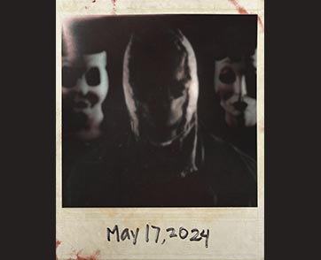 ปีหน้ามันมาไล่ฆ่าแน่! ล็อกวันฉายหนังสยองขวัญในตำนาน “The Strangers Trilogy” 17 พฤษภาคม 2024 ในโรงภาพยนตร์